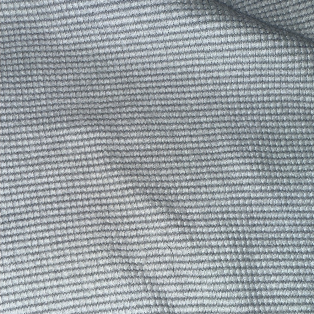 Aerie waffle Crewneck Sweater in soft gray - Picture 3 of 3